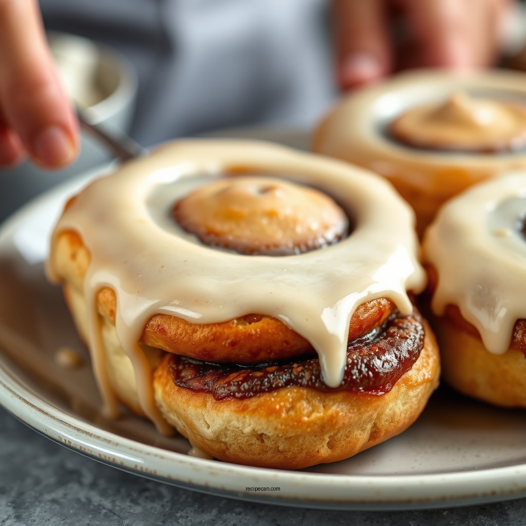 Making the Filling - duffeyroll recipe cinnamon rolls