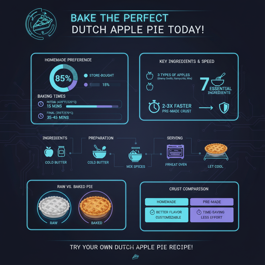 dutch apple pie recipes - Data Infographic and Statistics