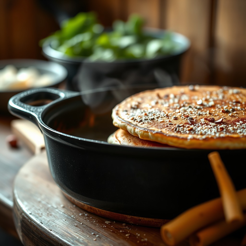 Ingredients for Dutch Oven Pancakes - dutch oven pancake recipe