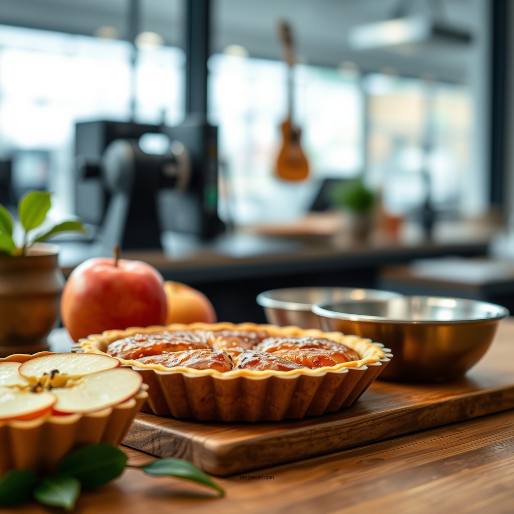 Ingredients You'll Need - easy apple tart recipe