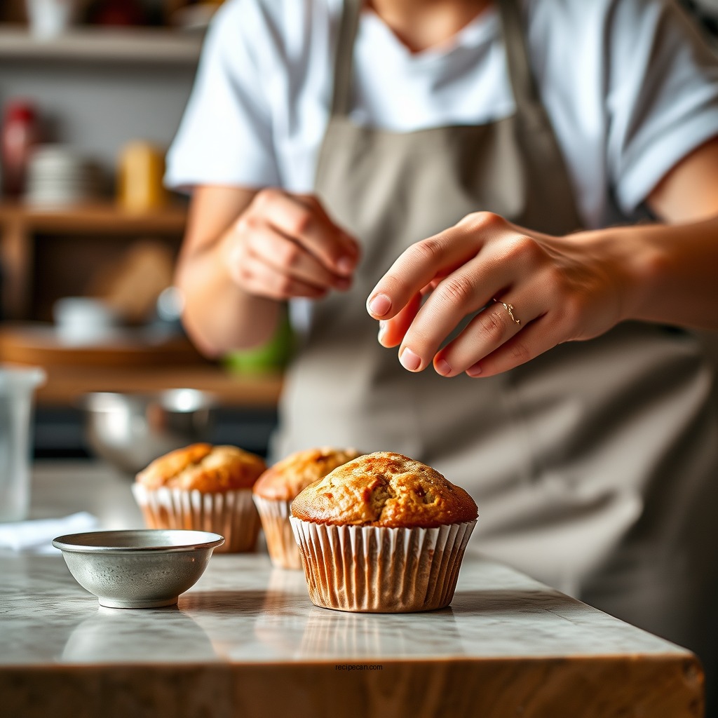 Step-by-Step Instructions - easy banana muffin recipe