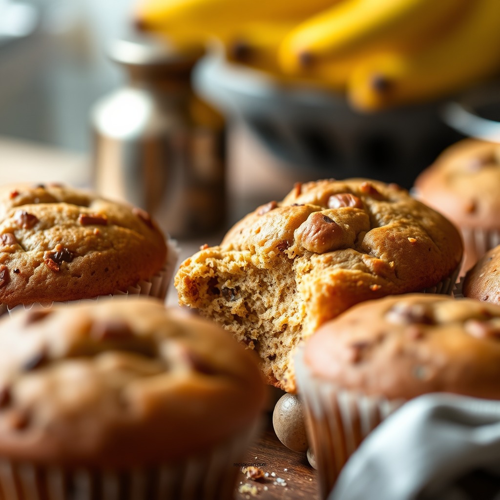 Tips for Perfect Muffins - easy banana muffin recipe