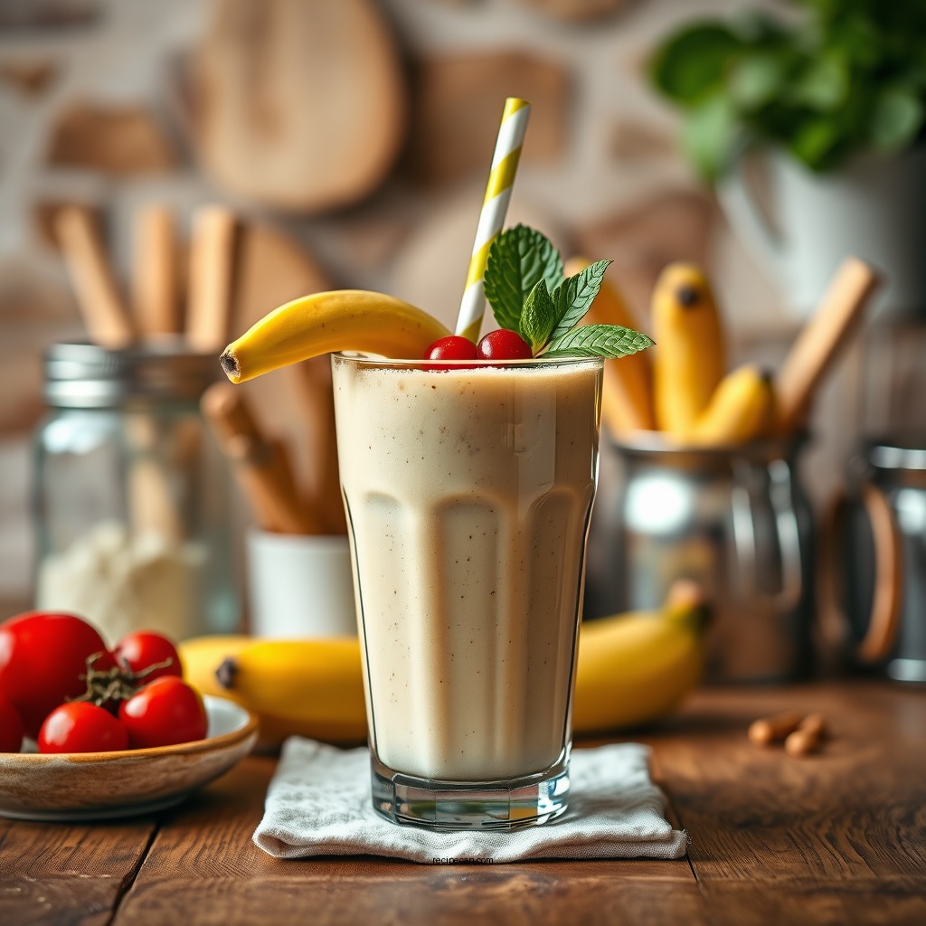 Ingredients You’ll Need - easy banana smoothie recipe