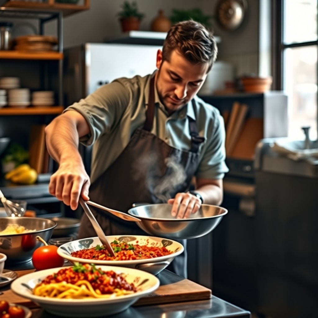 Step-by-Step Cooking Instructions - easy bolognese sauce recipe
