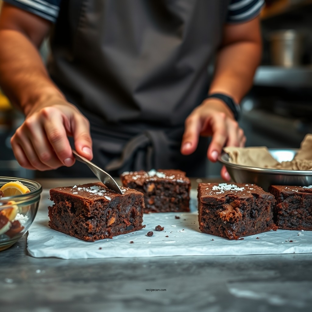 Step-by-Step Brownie Preparation - easy brownie recipe