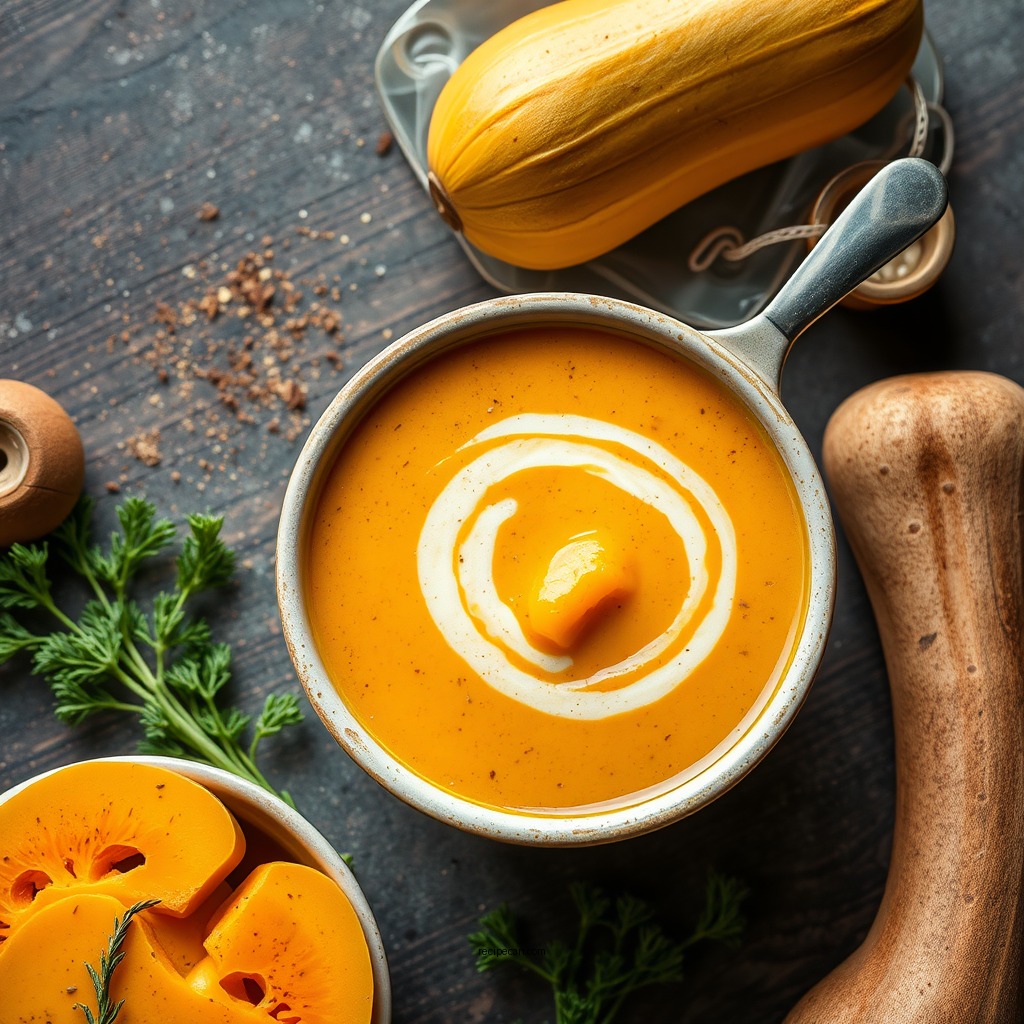 Ingredients You'll Need - easy butternut squash soup recipe