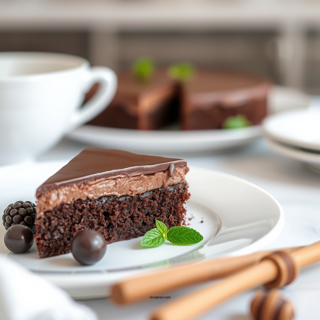 Ingredients You'll Need - easy choc mousse cake recipe