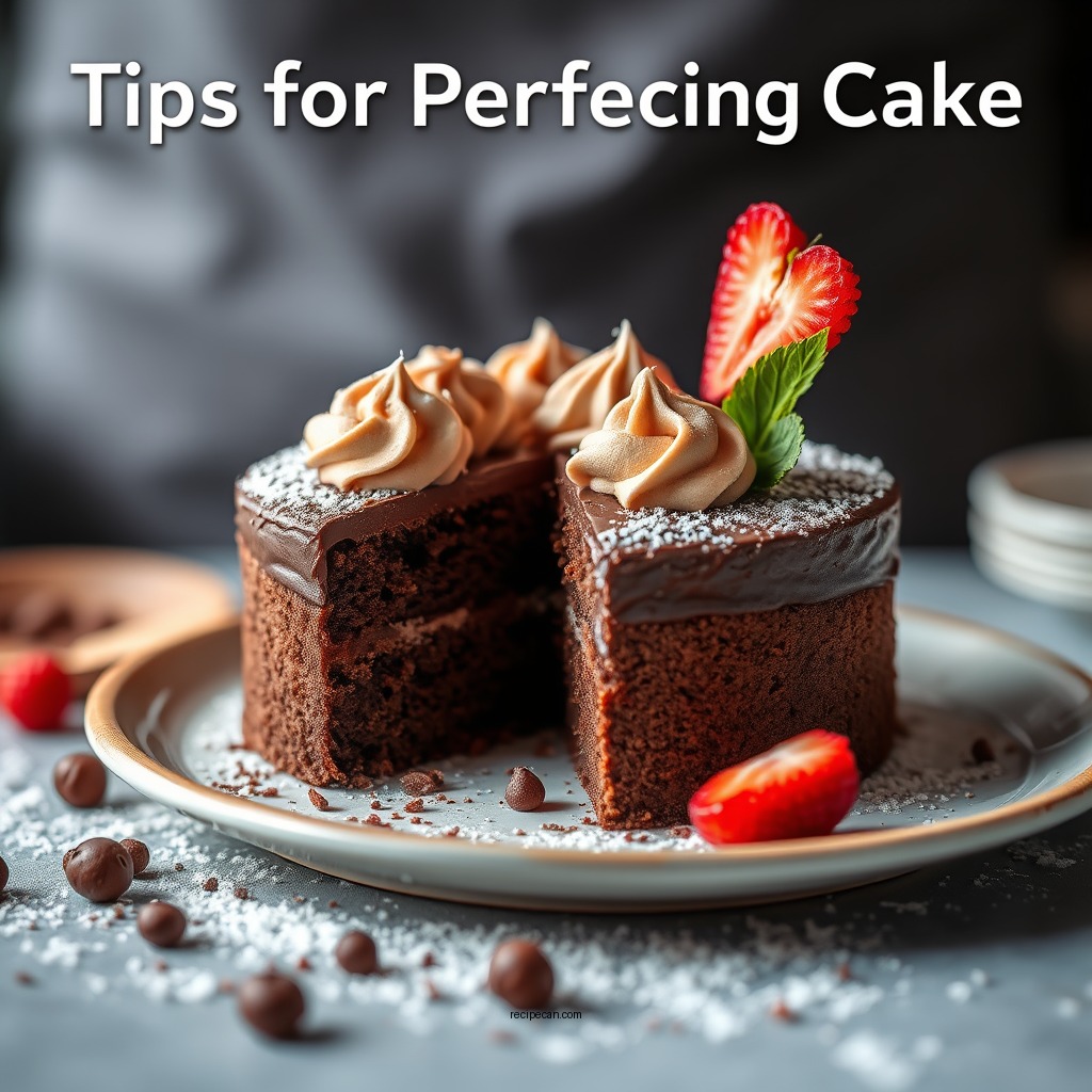 Tips for Perfecting Your Cake - easy choc mousse cake recipe