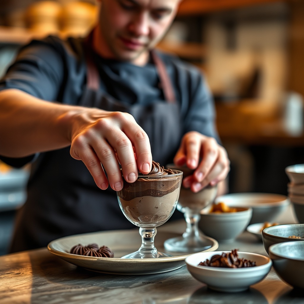 Simple Preparation Steps - easy chocolate mousse recipe