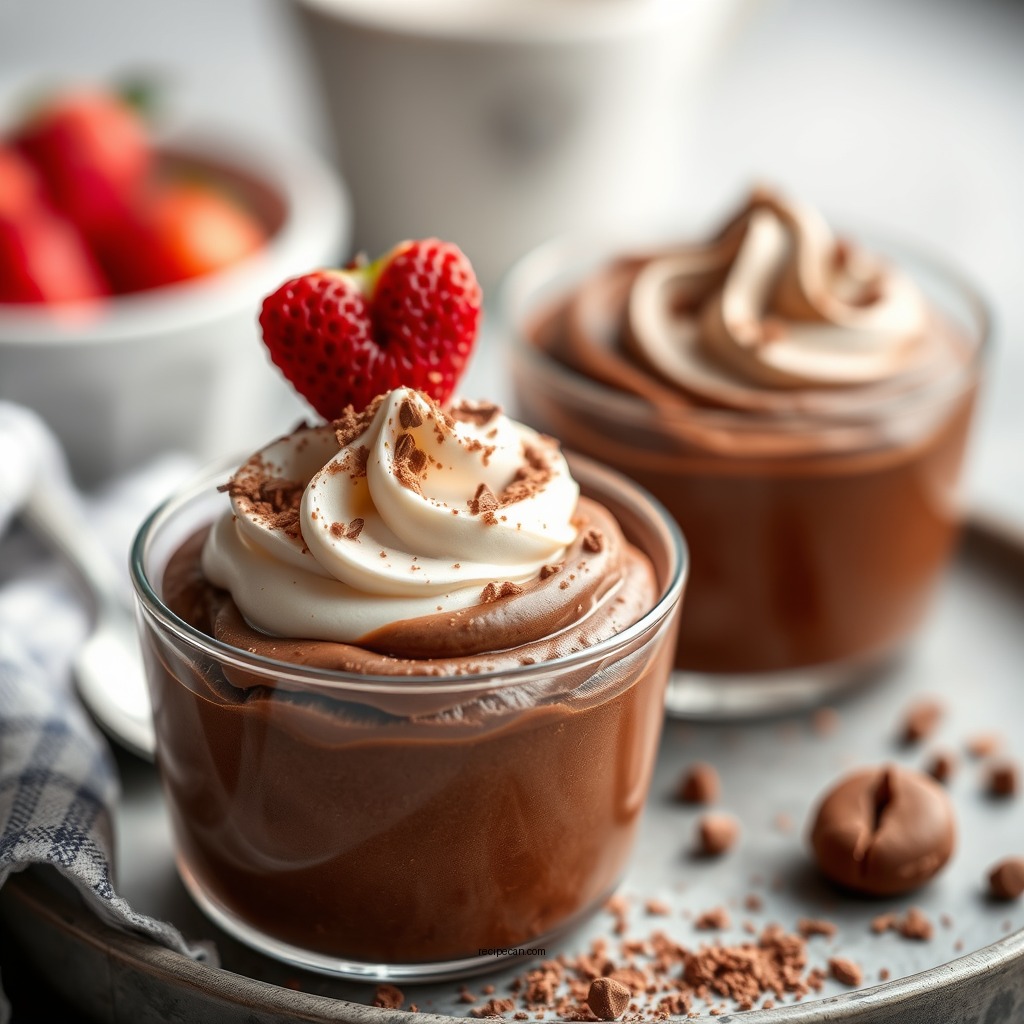 Vegan Chocolate Mousse - easy chocolate mousse recipes