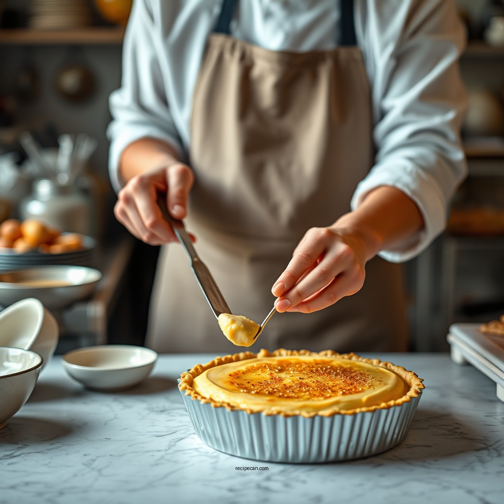 Preparation Steps - easy coconut custard pie recipe