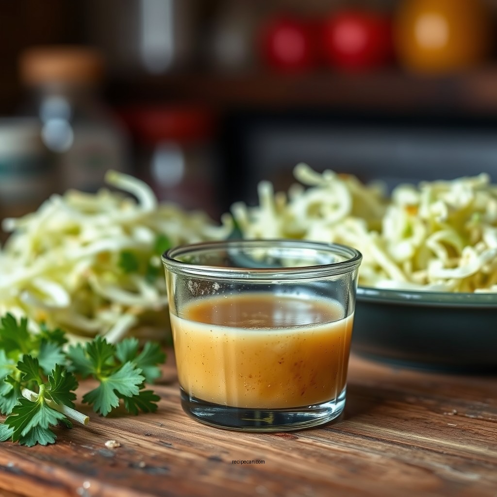 Tangy Vinegar-Based Dressing - easy coleslaw dressing recipes