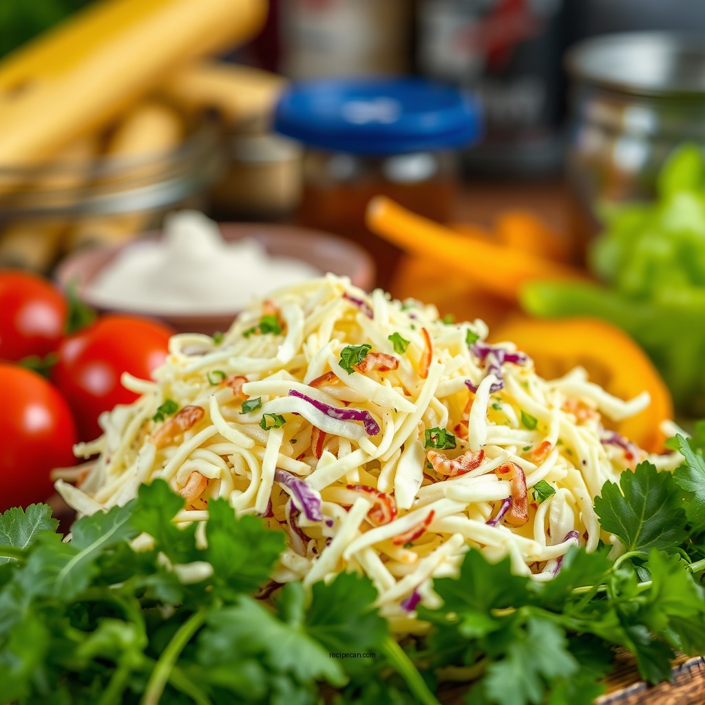 Ingredients You’ll Need - easy coleslaw recipe