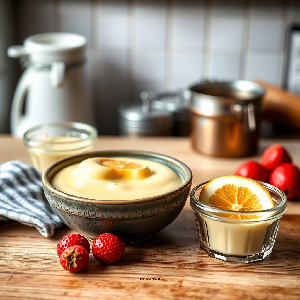 Classic Vanilla Custard - easy custard recipes