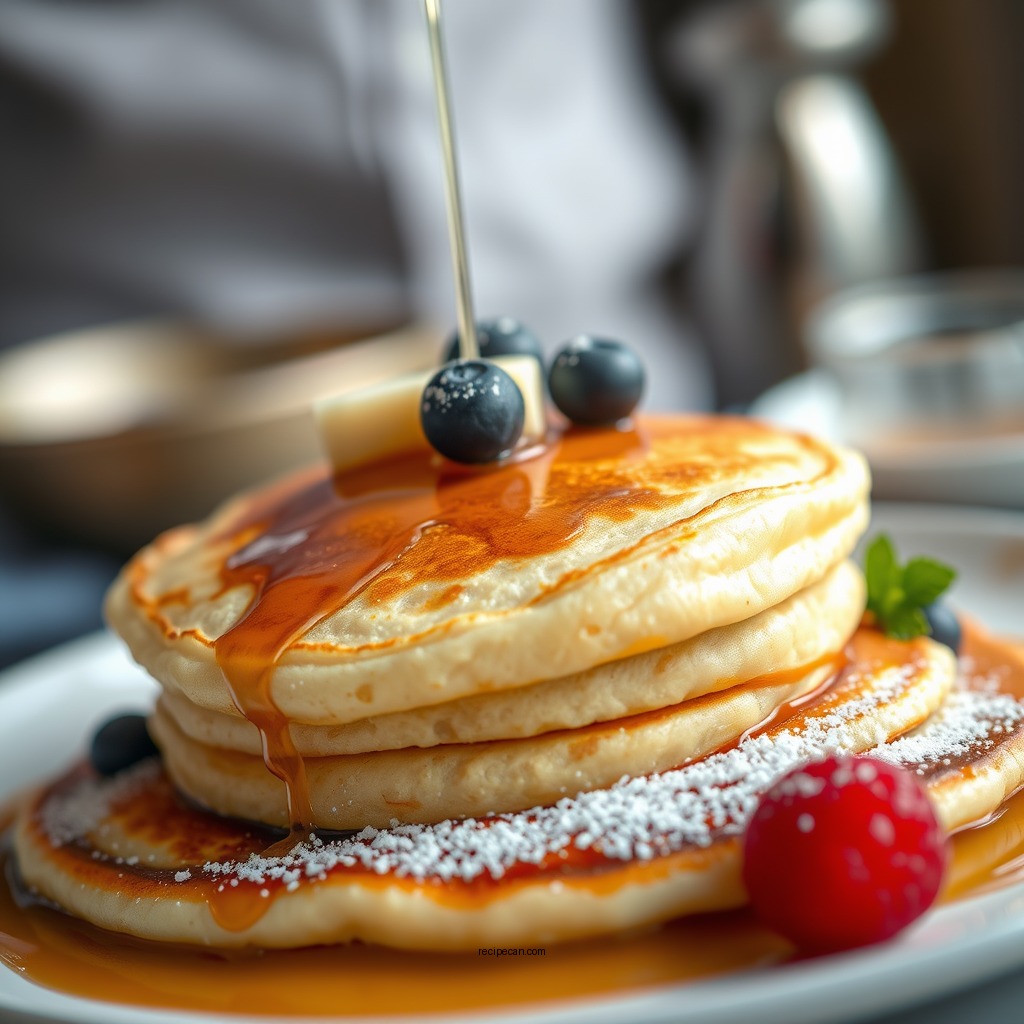 Cooking Your Pancakes - easy fluffy pancake recipe