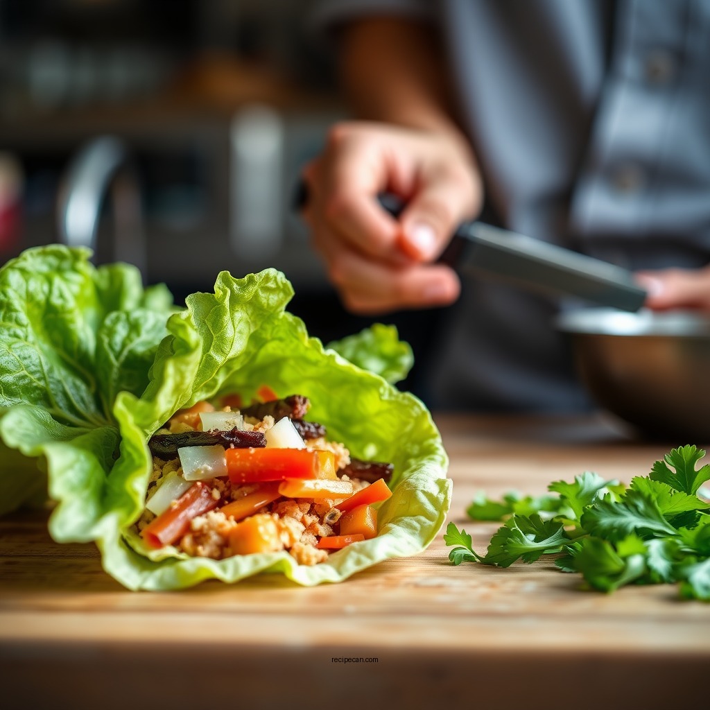 Flavorful Fillings to Try - easy lettuce wraps recipe