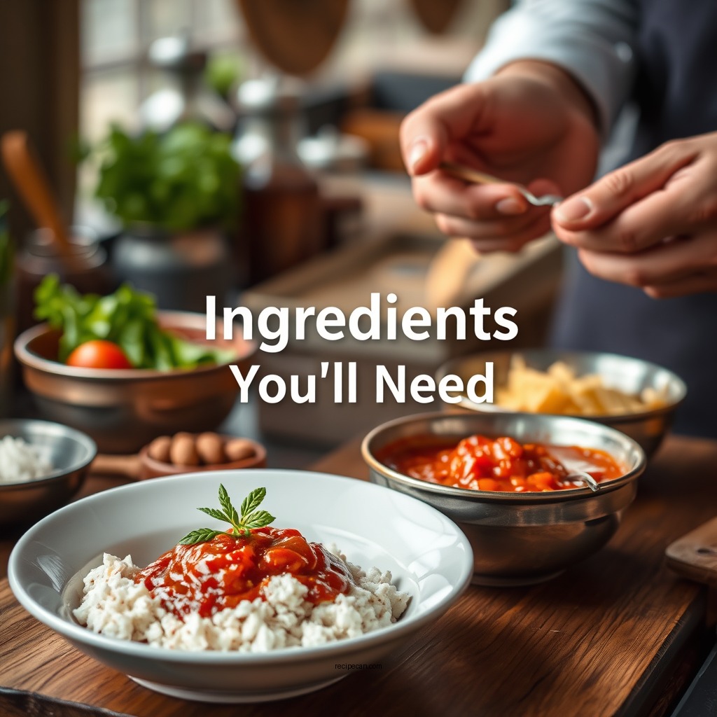 Ingredients You'll Need - easy meat sauce recipe