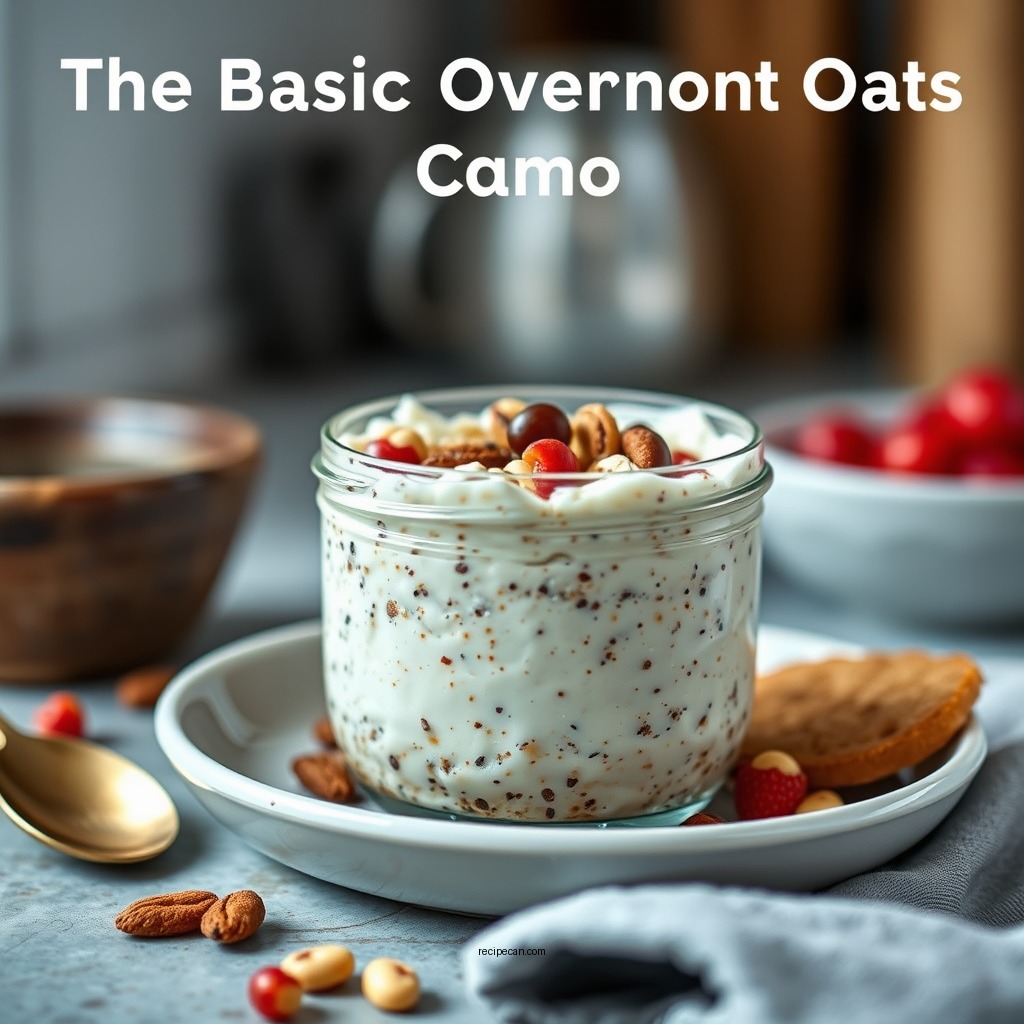 The Basic Overnight Oats Recipe - easy overnight oats recipe