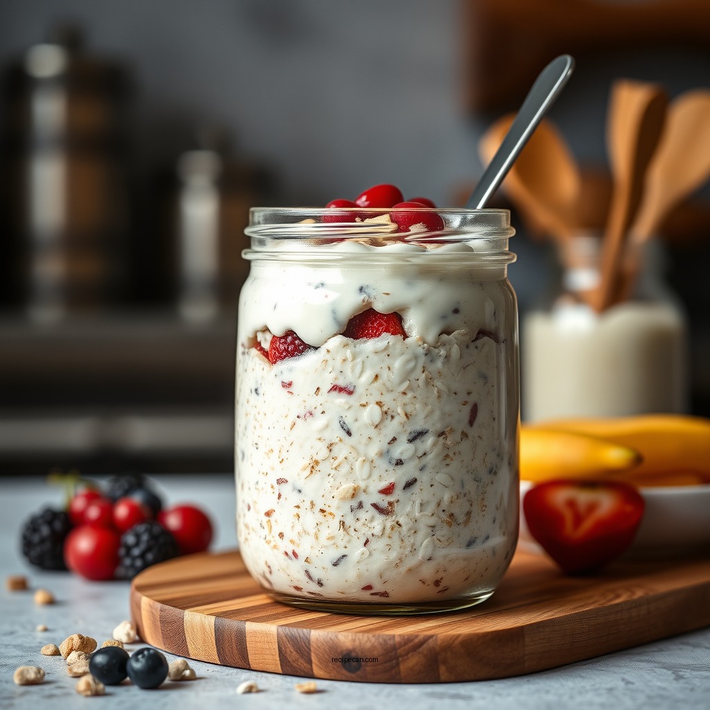 Basic Overnight Oats Recipe - easy overnight oats recipes