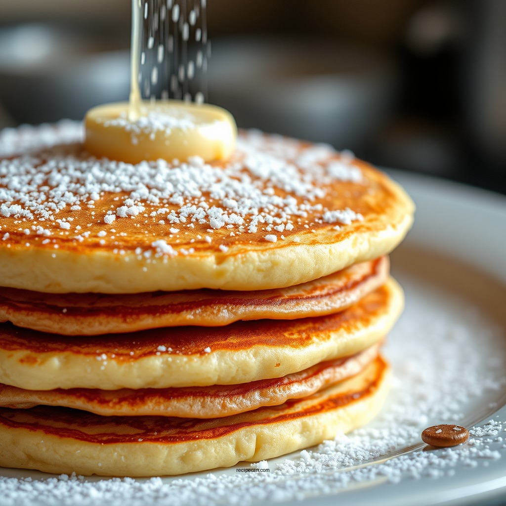 Cooking Your Pancakes - easy pancake recipe without baking powder