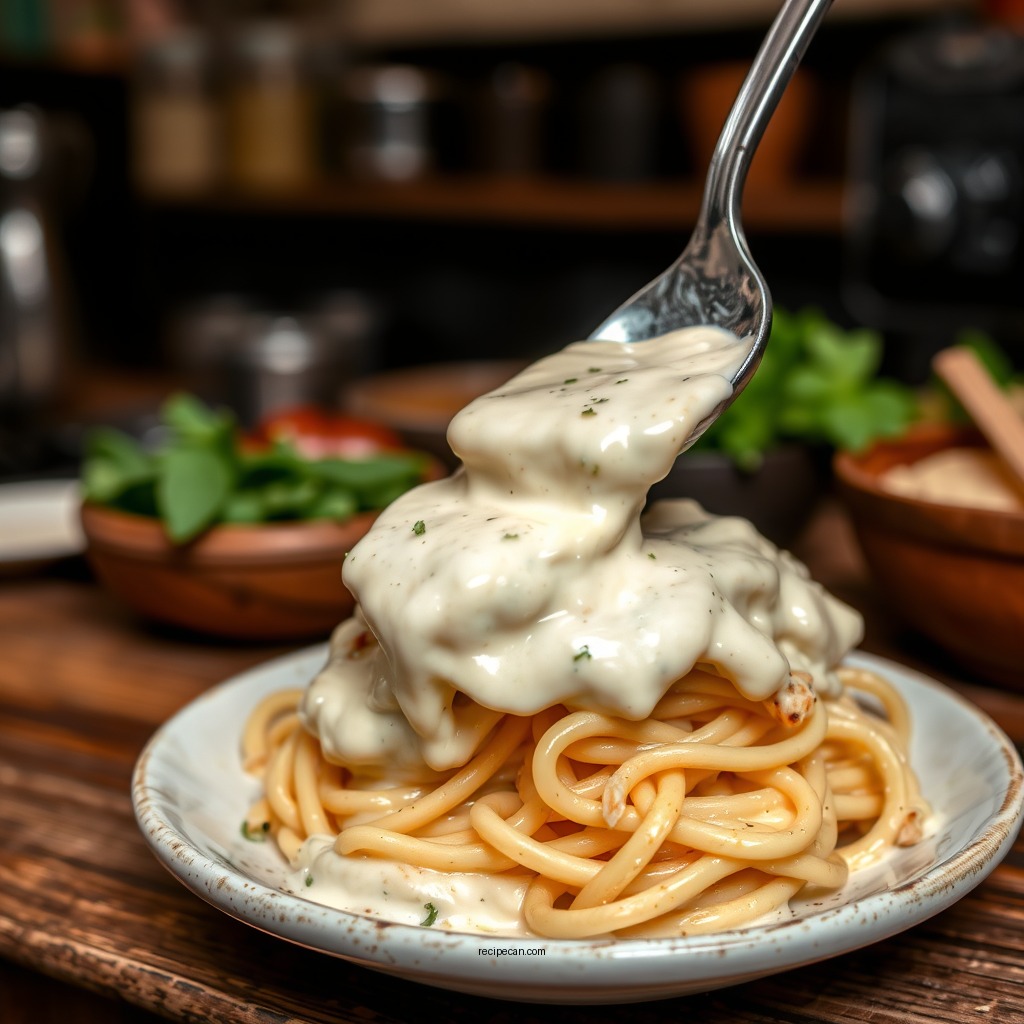 Creamy Alfredo Sauce - easy pasta sauce recipe