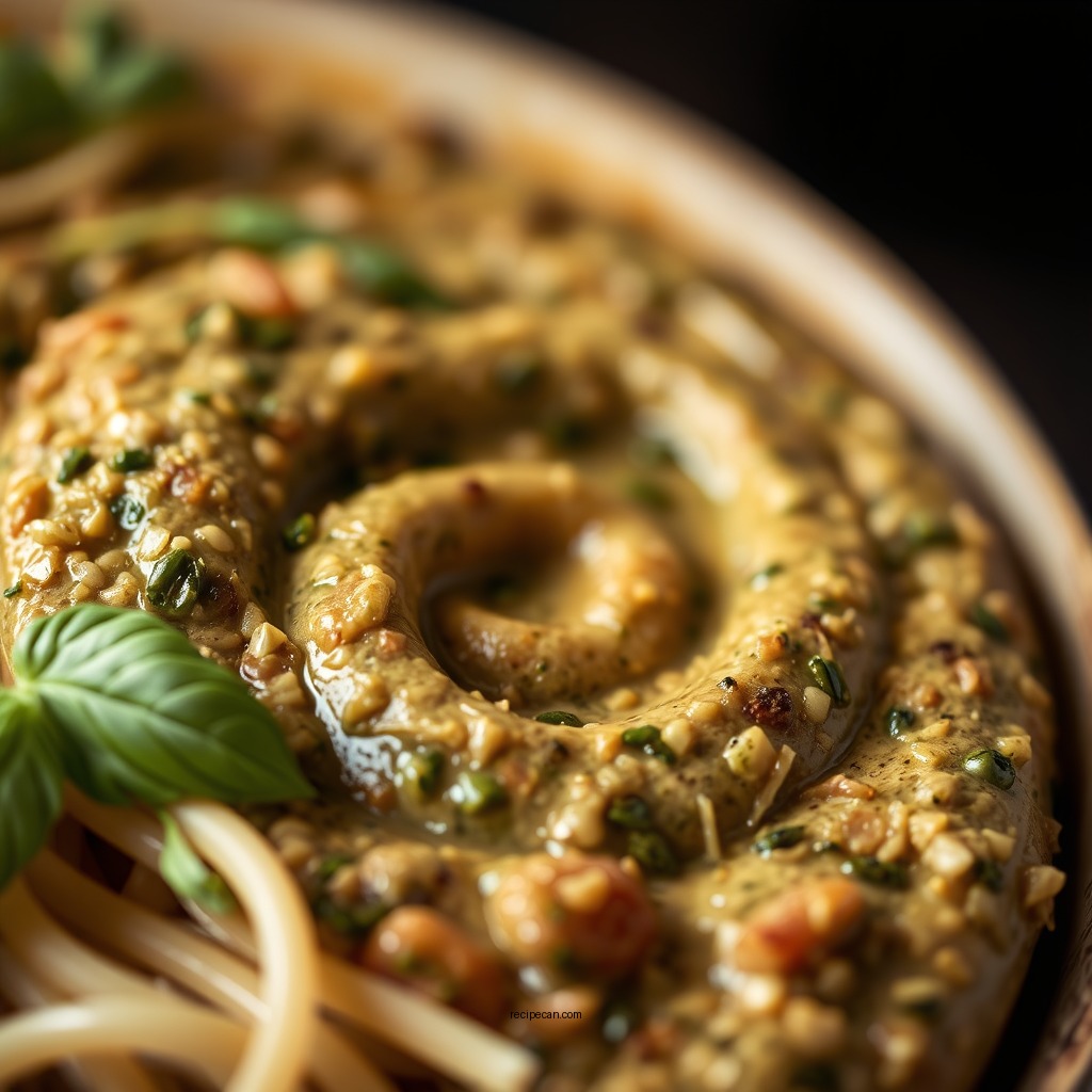 Pesto Sauce - easy pasta sauce recipe