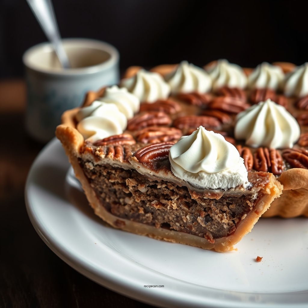 No-Bake Pecan Pie - easy pecan pie recipes