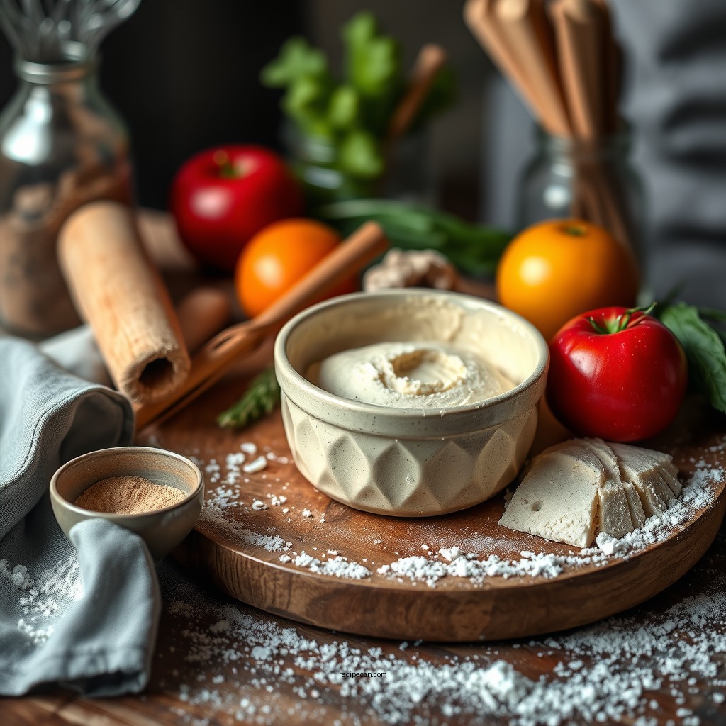 Gather Your Ingredients - easy pie dough recipe