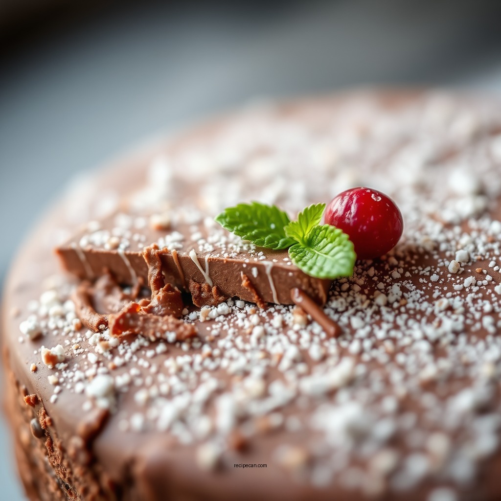 Combining Ingredients - easy recipe for chocolate mousse cake