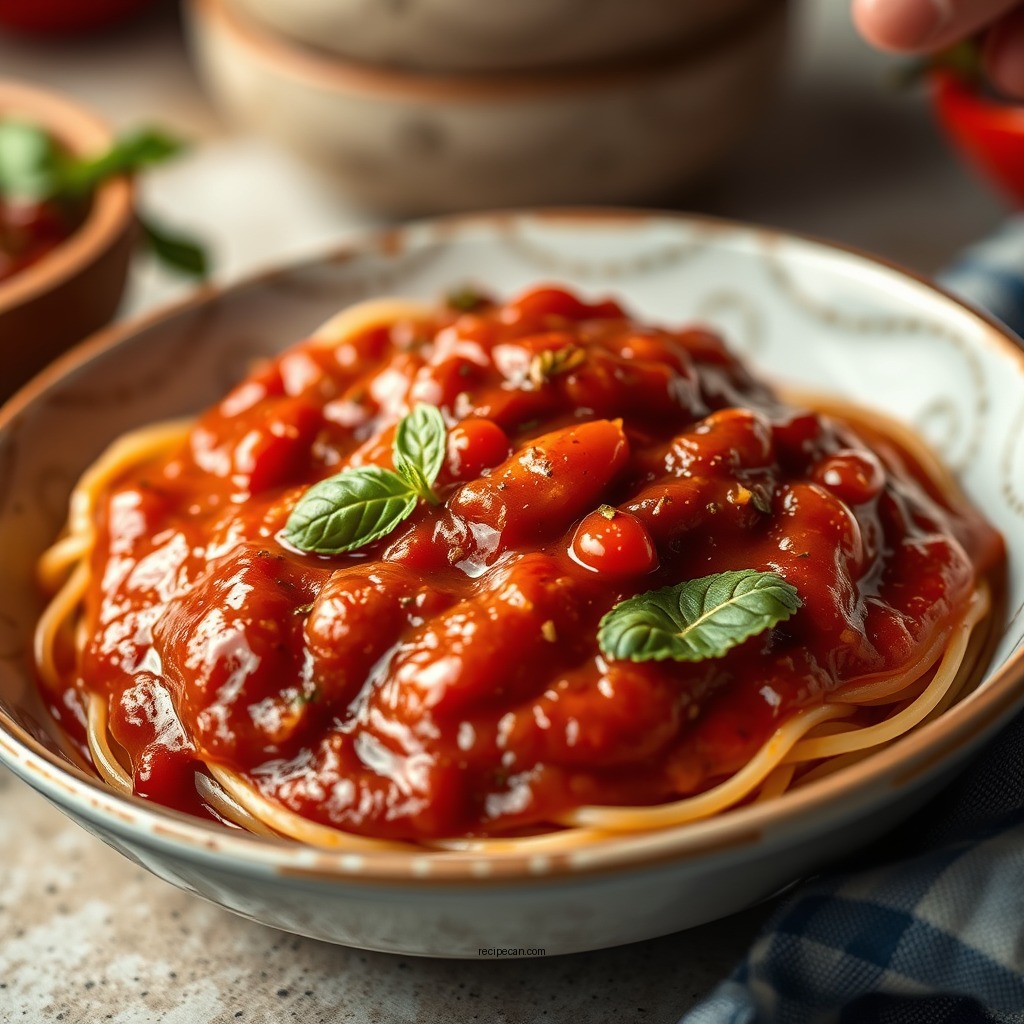 Enhancing the Flavor - easy spaghetti sauce recipe