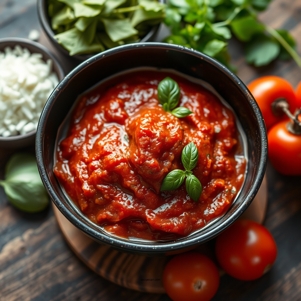 Gather Your Ingredients - easy spaghetti sauce recipe
