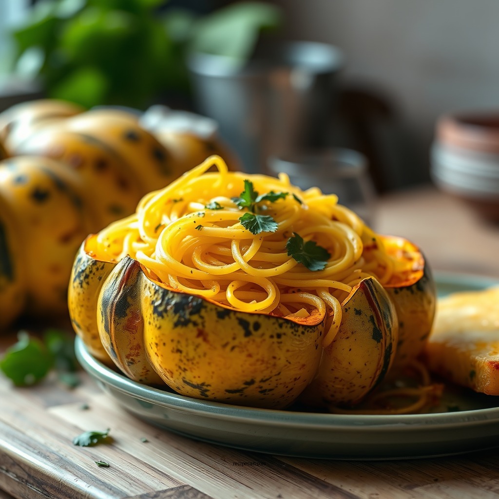 Simple Roasted Spaghetti Squash - easy spaghetti squash recipes