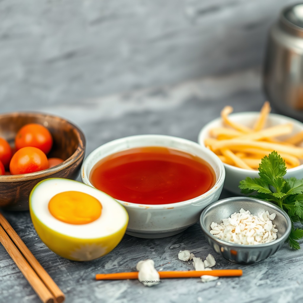 Ingredients You'll Need - easy sweet and sour sauce recipe