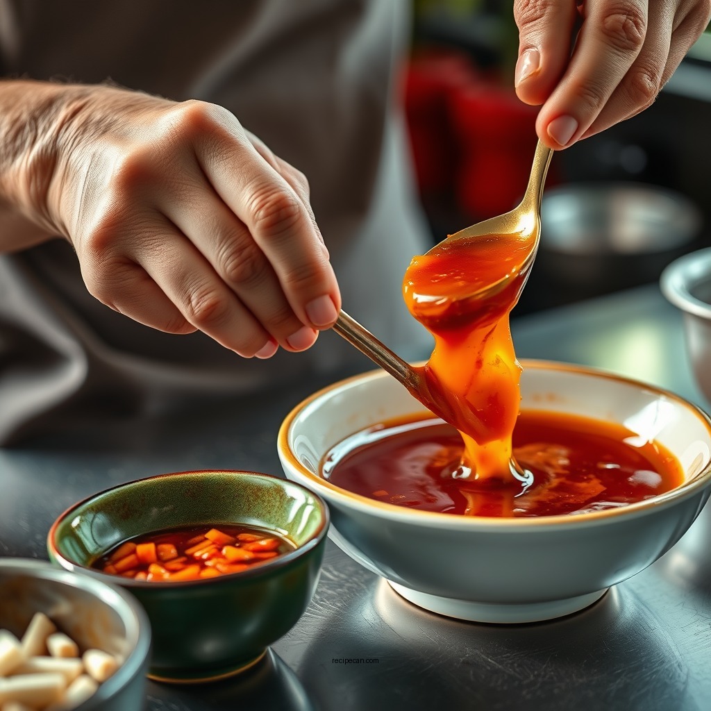 Quick Preparation Steps - easy sweet and sour sauce recipe