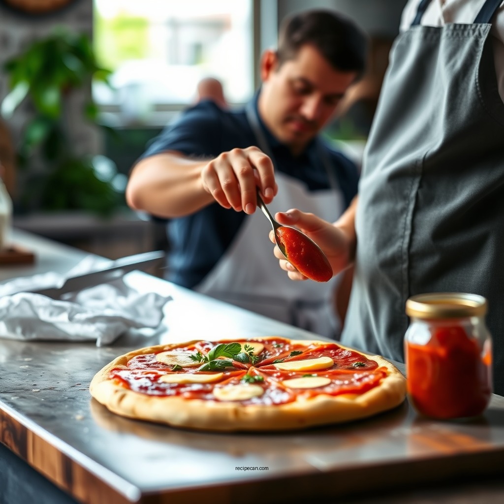 Basic Preparation Steps - easy tomato sauce recipe for pizza