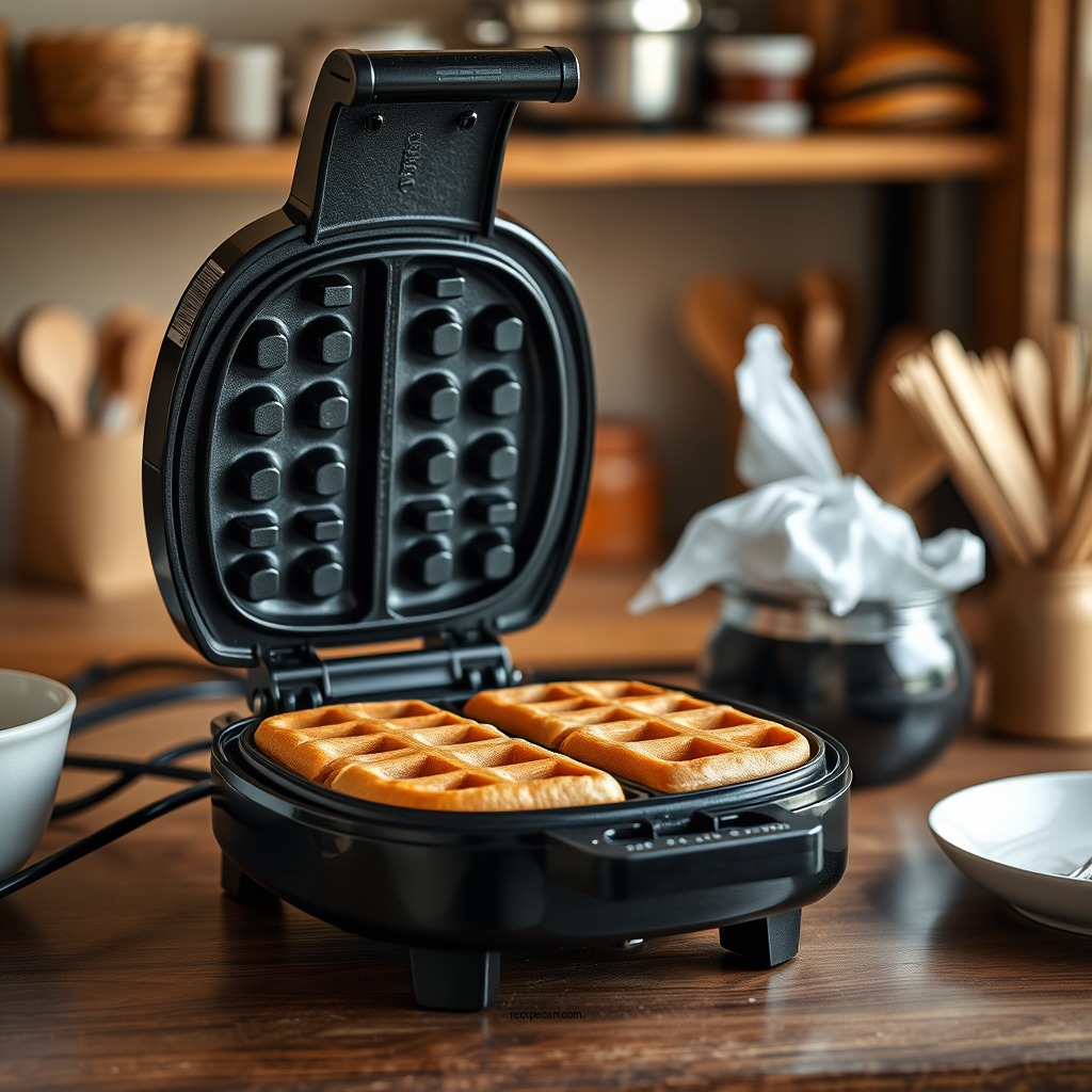Ingredients You'll Need - easy waffle recipe waffle maker