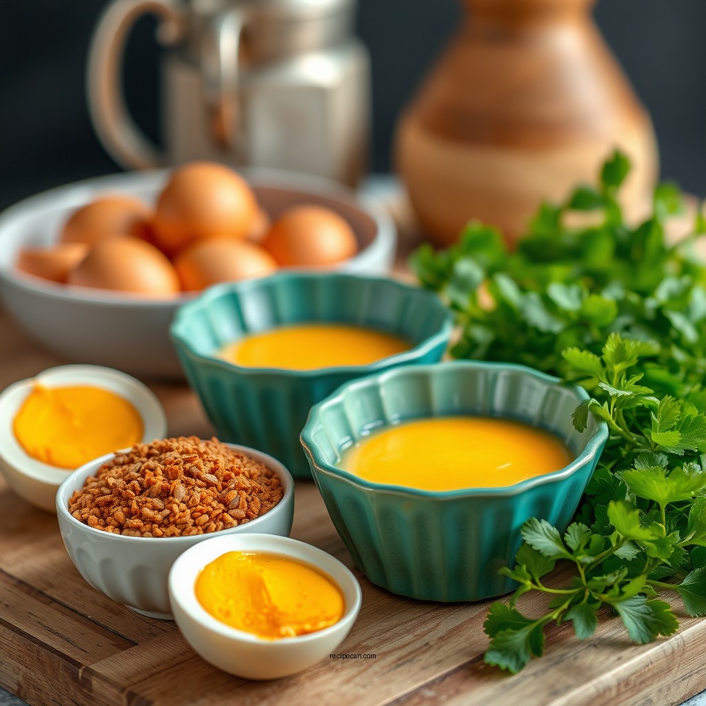 Ingredients You’ll Need - egg custard recipe easy