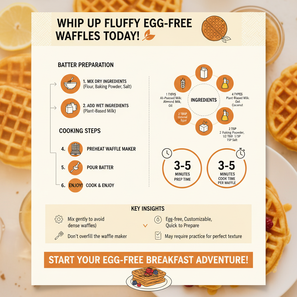 egg free waffle recipe - Data Infographic and Statistics