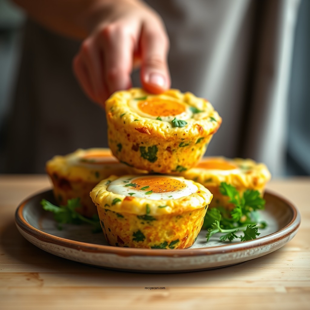 Veggie-Packed Egg Muffins - egg muffin recipes