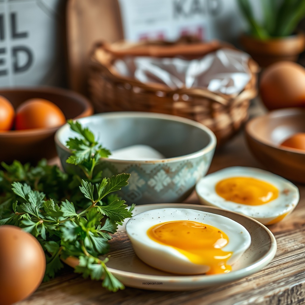 Ingredients Needed - egg pie recipe