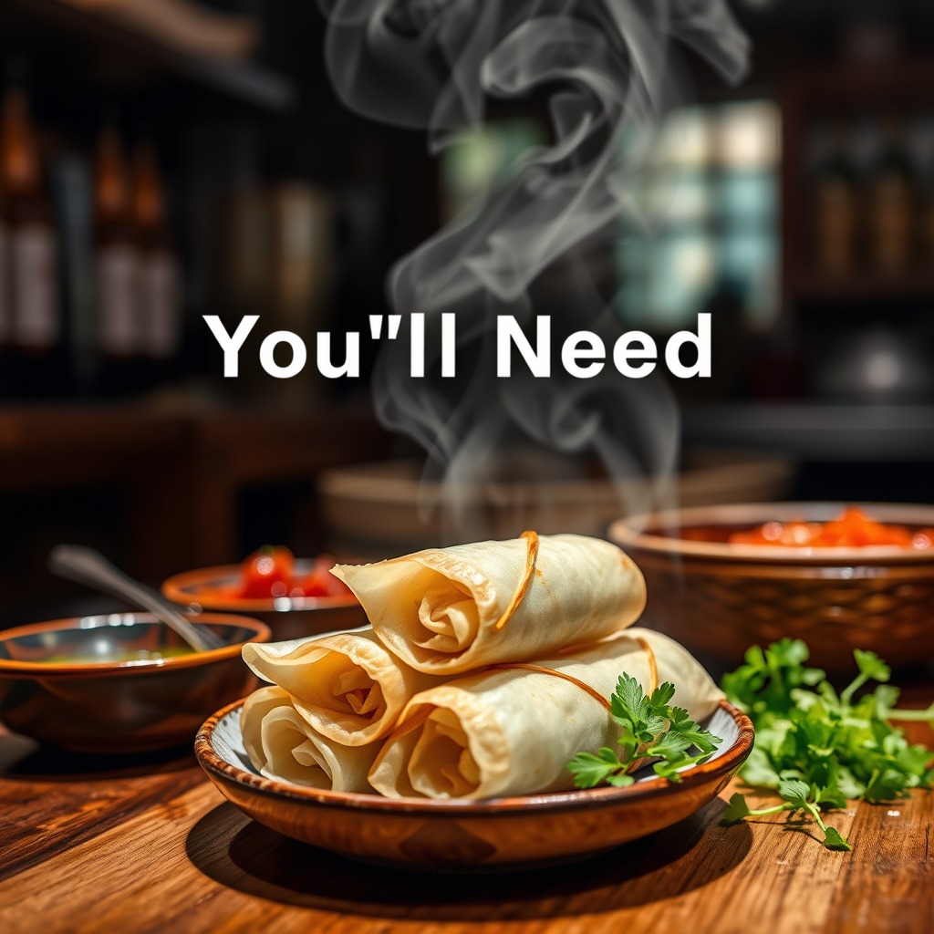 Ingredients You'll Need - egg roll recipe