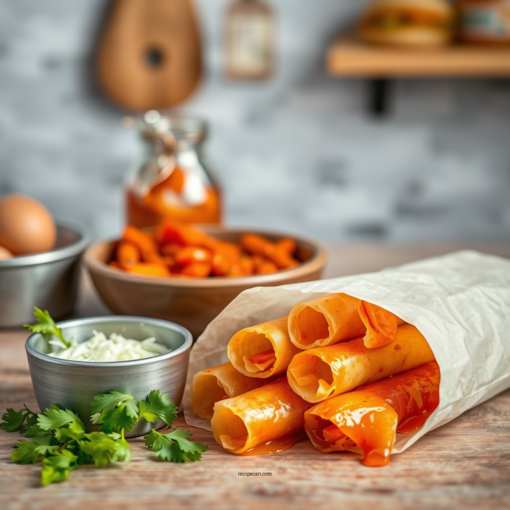 Ingredients You'll Need - egg roll wrap recipe