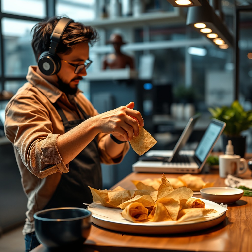 Step-by-Step Instructions - egg roll wrapper recipe