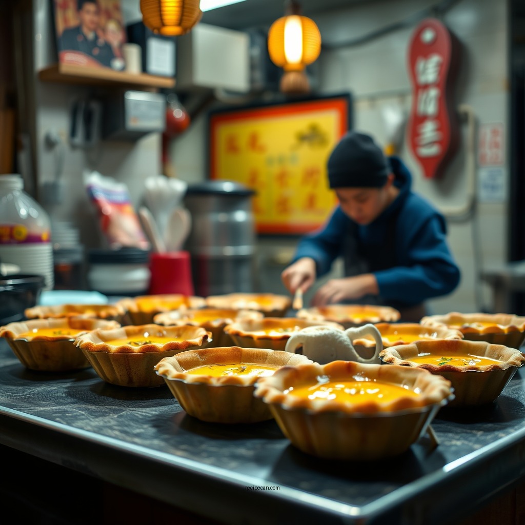 材料准备 - egg tart recipe in chinese