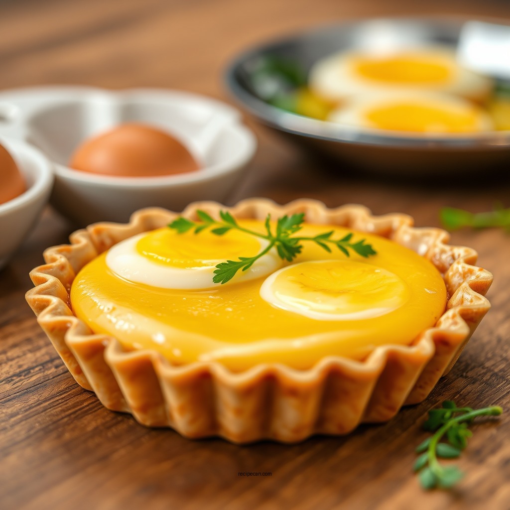 Ingredients You’ll Need - egg tart recipe