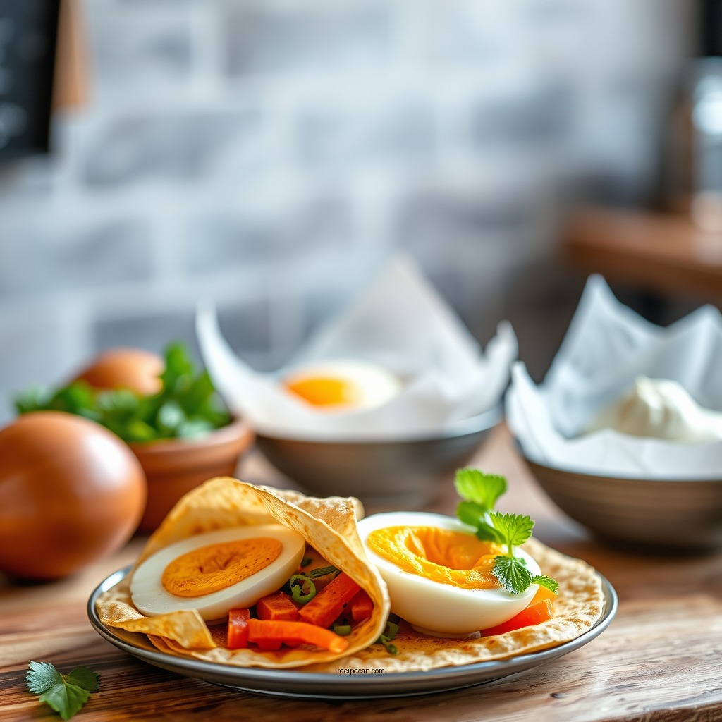 Ingredients You Will Need - egg white wrap recipe