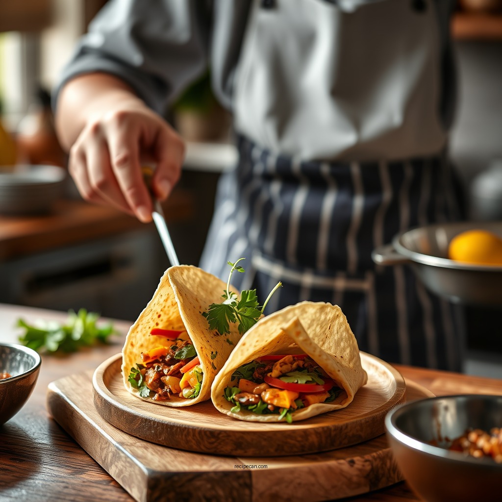 Step-by-Step Instructions - egg white wrap recipe