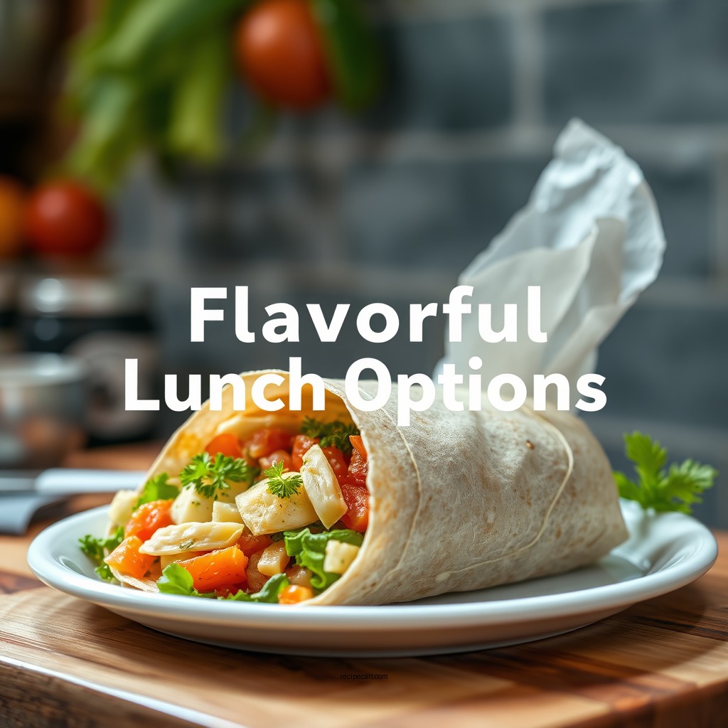 Flavorful Lunch Options - egglife wrap recipes