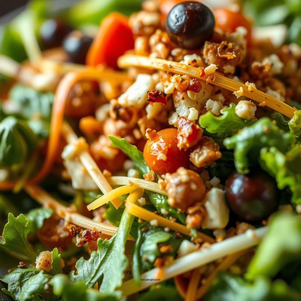 Including Protein Sources - everything salad recipe