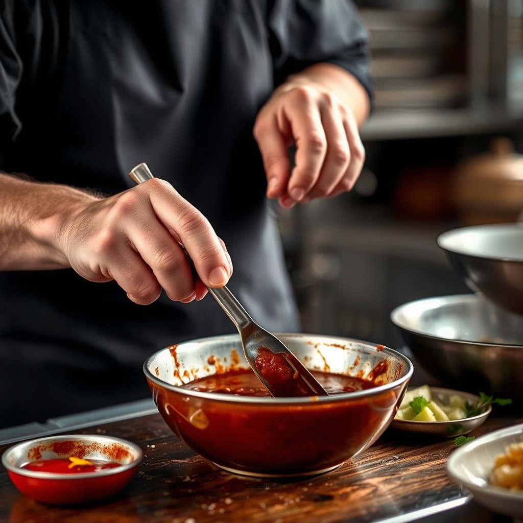 Step-by-Step Preparation - fajita sauce recipe